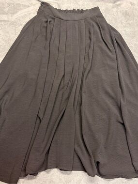 Blu Pepper Black Maxi Skirt